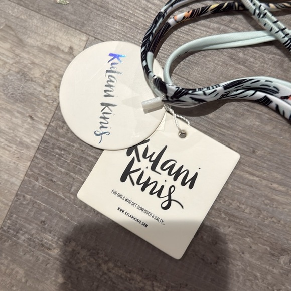 Kulani Kinis Harper Tri-Color Bikini Top - Picture 6 of 6